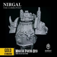 Nirgal - Buste nurgle à peindre - vue de face