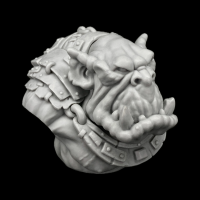 Kharzôg - buste orc à peindre – profil droit