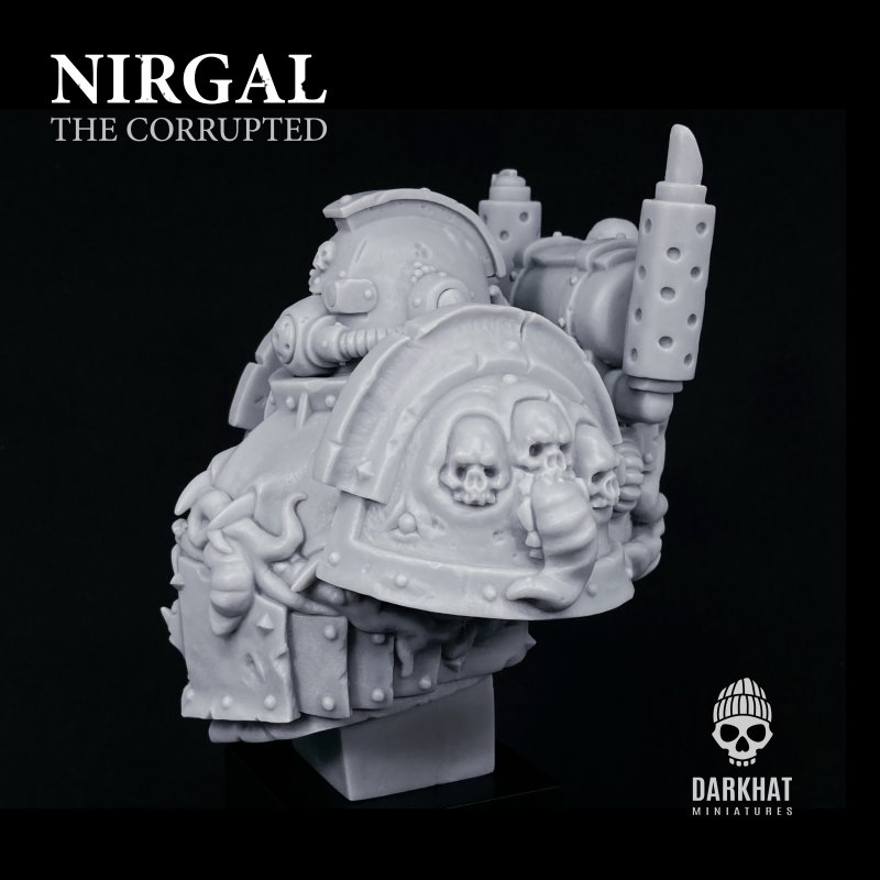 Nirgal Resin Bust – 110mm Chaos Warrior | Limited Edition