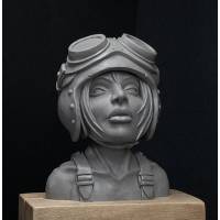KIRA, The Rogue Girl - buste féminin à peindre – 75 mm