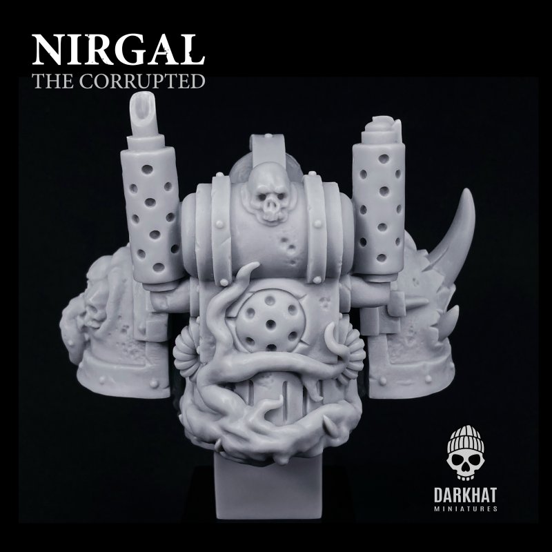 Nirgal Resin Bust – 110mm Chaos Warrior | Limited Edition