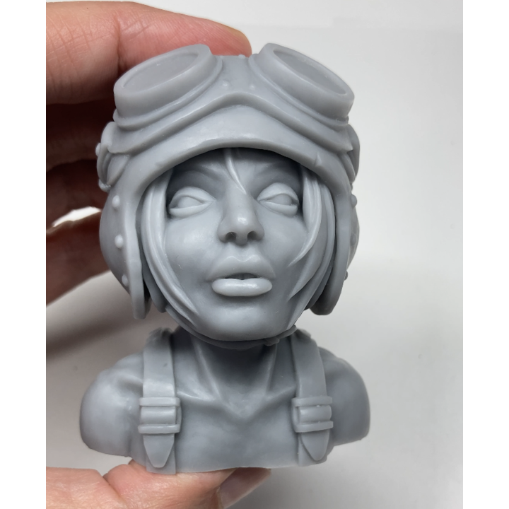 KIRA, The Rogue Girl - 75 mm female bust to paint