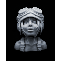 KIRA, The Rogue Girl - buste féminin à peindre – 75 mm