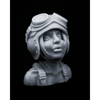 Kira, The Rogue Girl | 75mm Resin Miniature Bust - Post-Apocalyptic