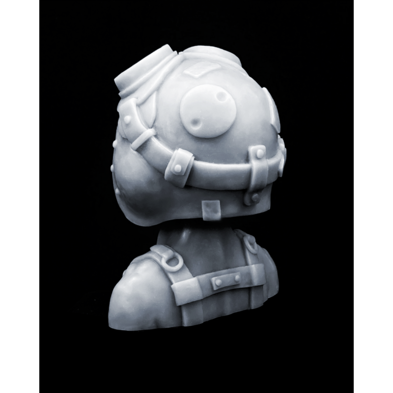 Kira, The Rogue Girl | 75mm Resin Miniature Bust - Post-Apocalyptic