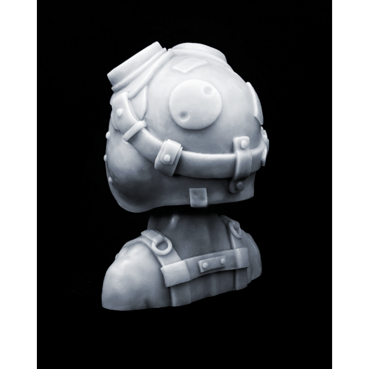 Kira, La Rebelle | Buste Miniature Résine 75mm - Post-Apocalyptique