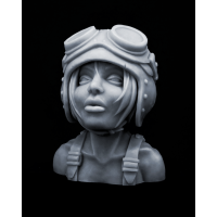 Kira, The Rogue Girl | 75mm Resin Miniature Bust - Post-Apocalyptic