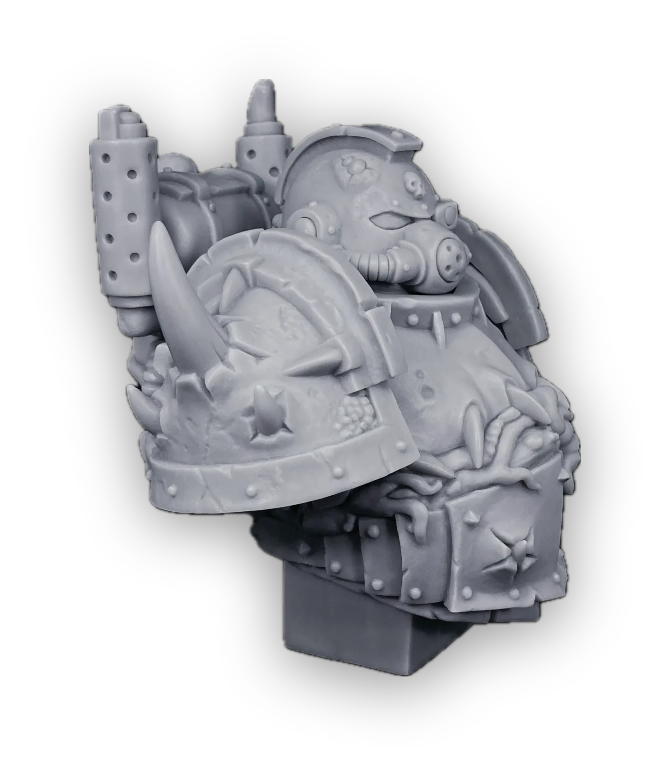 Nirgal - Buste nurgle à peindre - profil 