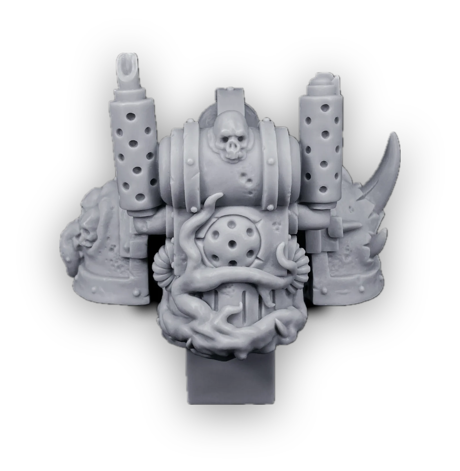 Nirgal - Buste nurgle à peindre - vue de dos